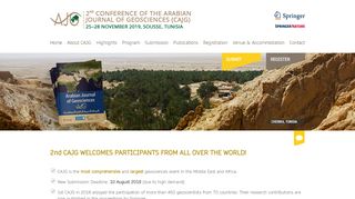 
                            4. CAJG - first Conference of the Arabian Journal of ...