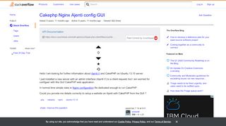 
                            10. Cakephp Nginx Ajenti config GUI - Stack Overflow