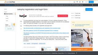
                            1. cakephp registration and login form - Stack Overflow