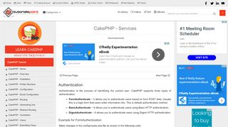 
                            12. CakePHP Services - TutorialsPoint