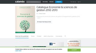 
                            10. Calaméo - Catalogue Economie & sciences de gestion 2012-2013