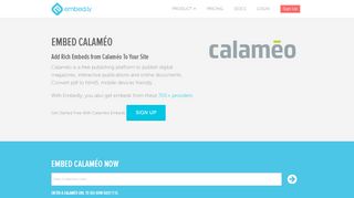 
                            8. Calaméo Embed Provider | Embedly