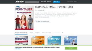 
                            9. Calaméo - FRONTALIER MAG - FEVRIER 2018