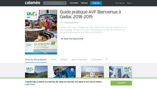 
                            11. Calaméo - Guide pratique AVF Bienvenue à Gaillac 2018-2019