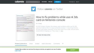 
                            12. Calaméo - How to fix problems while use r4 3ds card on Nintendo ...