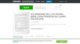 
                            2. Calaméo - ICQ 699813842 SELL CVV PAYPAL BANK LOGIN ...