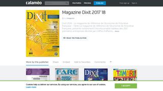 
                            10. Calaméo - Magazine Dixit 2017 18