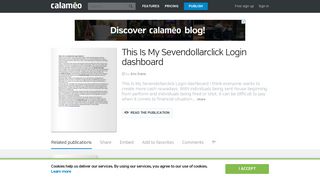 
                            11. Calaméo - This Is My Sevendollarclick Login dashboard