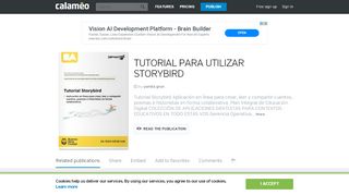 
                            6. Calaméo - TUTORIAL PARA UTILIZAR STORYBIRD