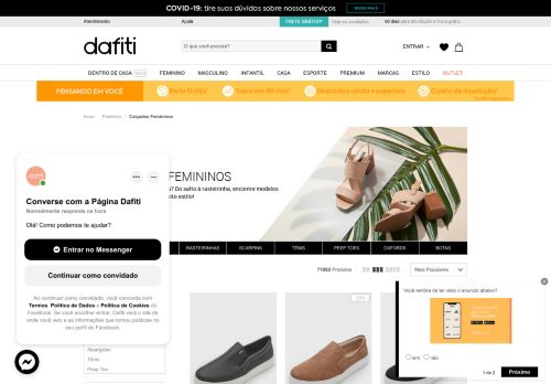
                            5. Calçados Femininos - Compre alpargatas, botas e rasteirinhas | Dafiti ...