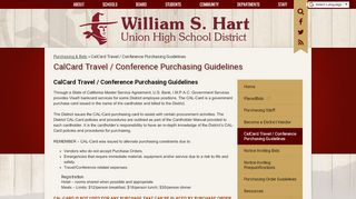 
                            13. CalCard Travel / Conference Purchasing Guidelines - ...