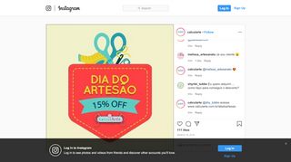 
                            10. Calcularte on Instagram: “  FELIZ DIA DO ARTESÃO! Para ...