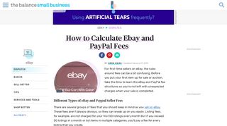 
                            11. Calculate eBay and PayPal Fees Before You Sell