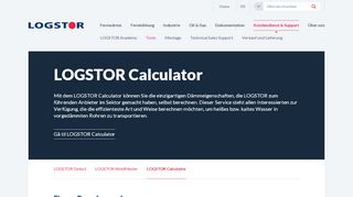 
                            2. Calculator for insulation on LOGSTOR pipes