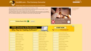 
                            13. Calculator for Pakistani Rupees (PKR) Currency Exchange Rate ...