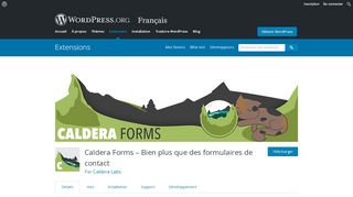 
                            10. Caldera Forms – Bien plus que des formulaires de contact ...