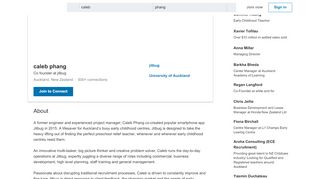 
                            11. caleb phang - Co-Founder - jitbug | LinkedIn