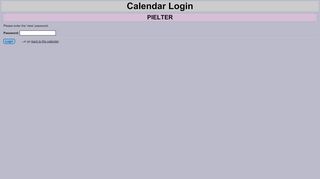 
                            1. Calendar Login - Brown Bear Software