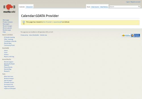 
                            11. Calendar:GDATA Provider - MozillaWiki