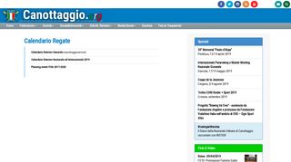 
                            7. Calendario - Canottaggio.org - Federazione Italiana Canottaggio