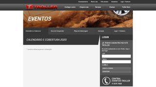 
                            11. Calendário Troller - Eventos Troller | Troller