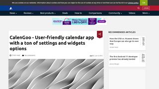 
                            10. CalenGoo - User-friendly calendar app with a ton of settings and ...