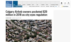 
                            6. Calgary Airbnb owners pocketed $29 million in 2018 | Calgary Herald