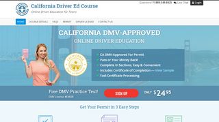 
                            10. California Drivers Education Online | Online CA Permit Prep