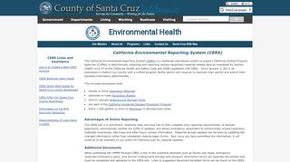 
                            12. California Environmental Reporting System (CERS)