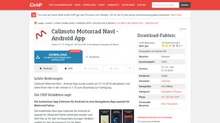 
                            10. Calimoto Motorrad Navi - Android App - Download - CHIP