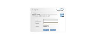 
                            1. Calitime Webterminal - Version 2.09