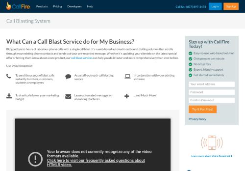 
                            6. Call Blasting Software | Marketing | Automated Calls | CallFire