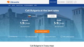 
                            4. Call Bulgaria | Best quality & calling rates with Zdraveite - Zdraveite.com