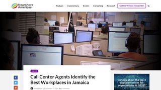 
                            13. Call Center Agents Identify the Best Workplaces in Jamaica