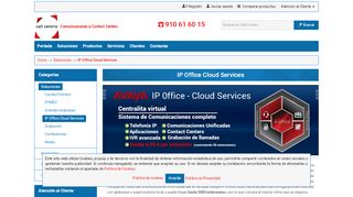 
                            10. Call Centrix - Avaya IP office Cloud Services