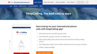 
                            7. Call Dominican Republic with KeepCalling, the best calling app for ...