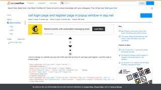 
                            8. call login page and register page in popup window in asp.net ...