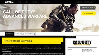 
                            3. Call of Duty: Advanced Warfare - Activision