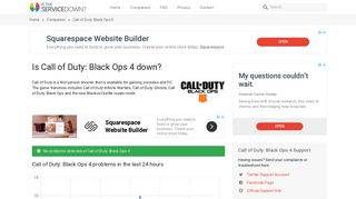 
                            12. Call of Duty: Black Ops 4 - Is The Service Down?