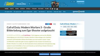 
                            11. Call of Duty: Modern Warfare 3 - Große Bilderladung zum Ego-Shooter ...