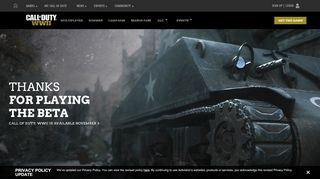 
                            4. Call of Duty®: WWII | Beta