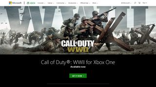 
                            2. Call of Duty®: WWII | Xbox