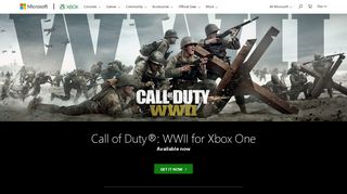 
                            8. Call of Duty®: WWII | Xbox