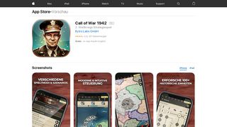 
                            9. Call of War 1942 im App Store - iTunes - Apple