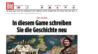 
                            4. Call of War – jetzt kostenlos im Browser spielen - Spiele - Bild.de