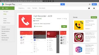 
                            13. Call Recorder - ACR - Apps on Google Play