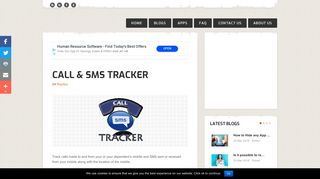 
                            3. Call & SMS Tracker - Best Android Tracker Apps - Trackmyphones