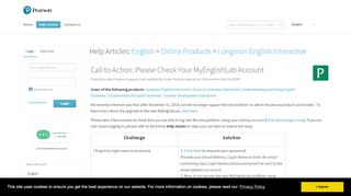 
                            11. Call to Action: Please Check Your MyEnglishLab Account -