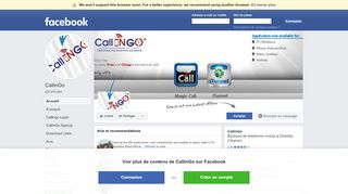 
                            3. CallinGo - Accueil | Facebook