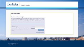 
                            3. Callisto Login - Career Center Applications